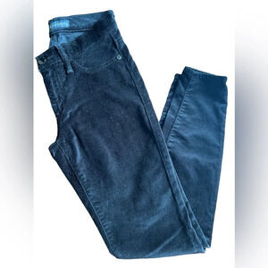 Rock & Republic Black Velvet Pants Size 2